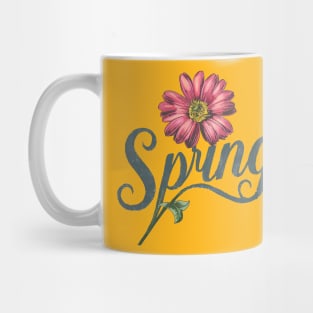 Spring Flowers Bloom Floral First day of Spring Mug